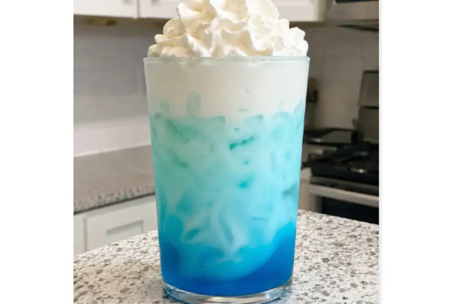 7 Brew Ocean Breeze with cream