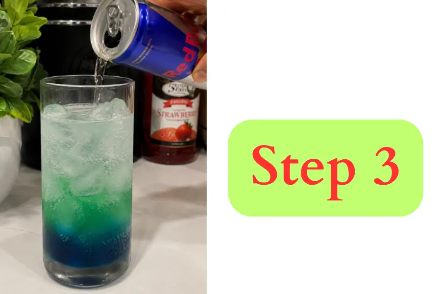 Dutch Bros Rebel drink recipe step 3