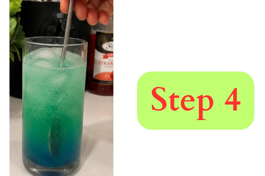 Dutch Bros Rebel drink recipe step 4