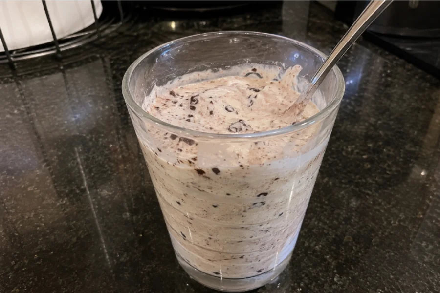 McDonald’s S’mores McFlurry drink recipe step 2