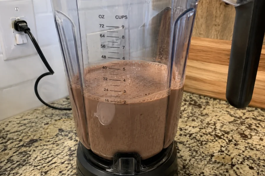 Dunkin’ Frozen Hot Chocolate Recipe step 2