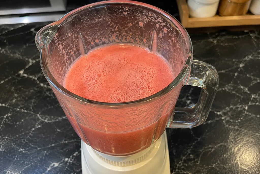 7UP Strawberry Watermelon Soda Recipe step 2