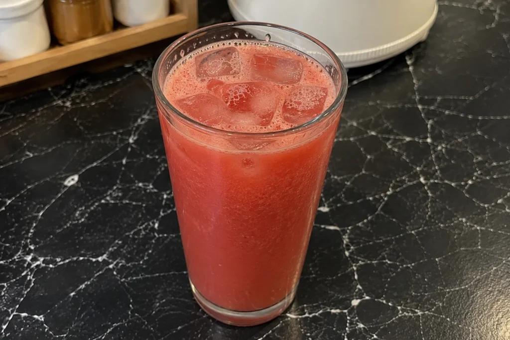 7UP Strawberry Watermelon Soda Recipe step 3