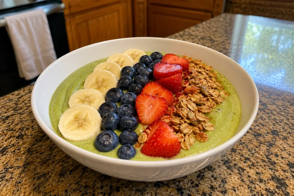Avocado Smoothie Bowl Recipe