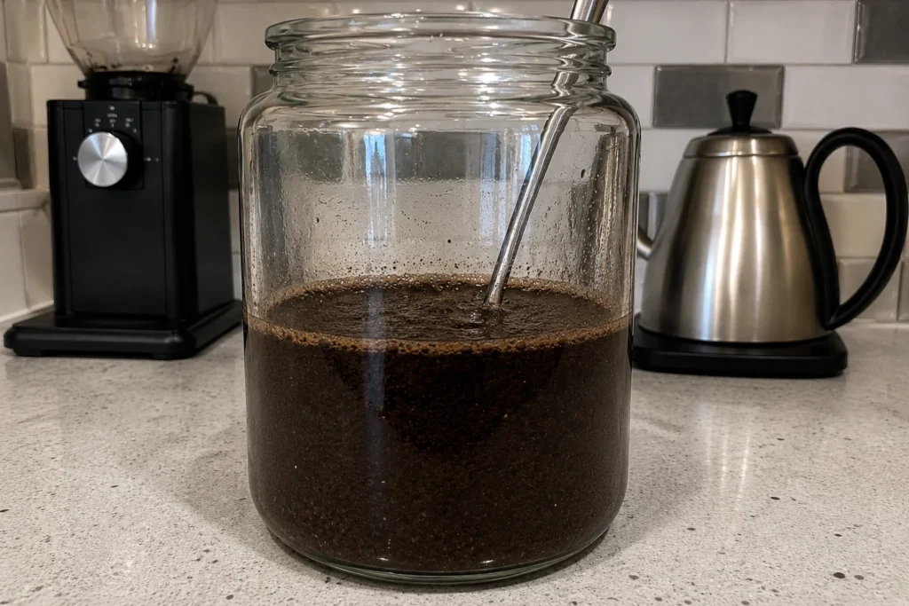 Starbucks Cold Brew Recipe step 2
