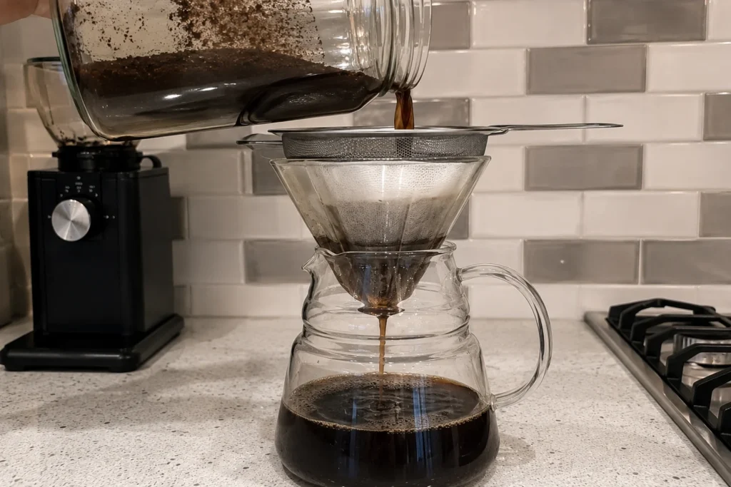 Starbucks Cold Brew Recipe step 4
