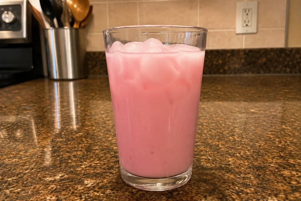Starbucks Pink Drink Strawberry Açaí Coconut Milk Recipe step 2