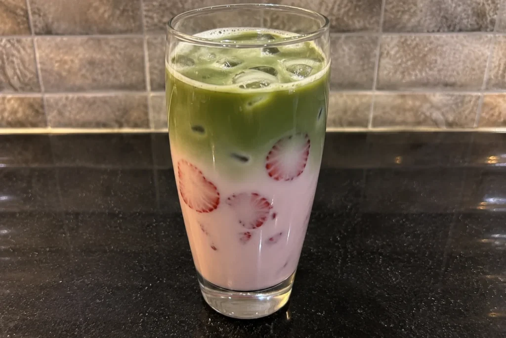 Tazo Strawberry Matcha Recipe step 2