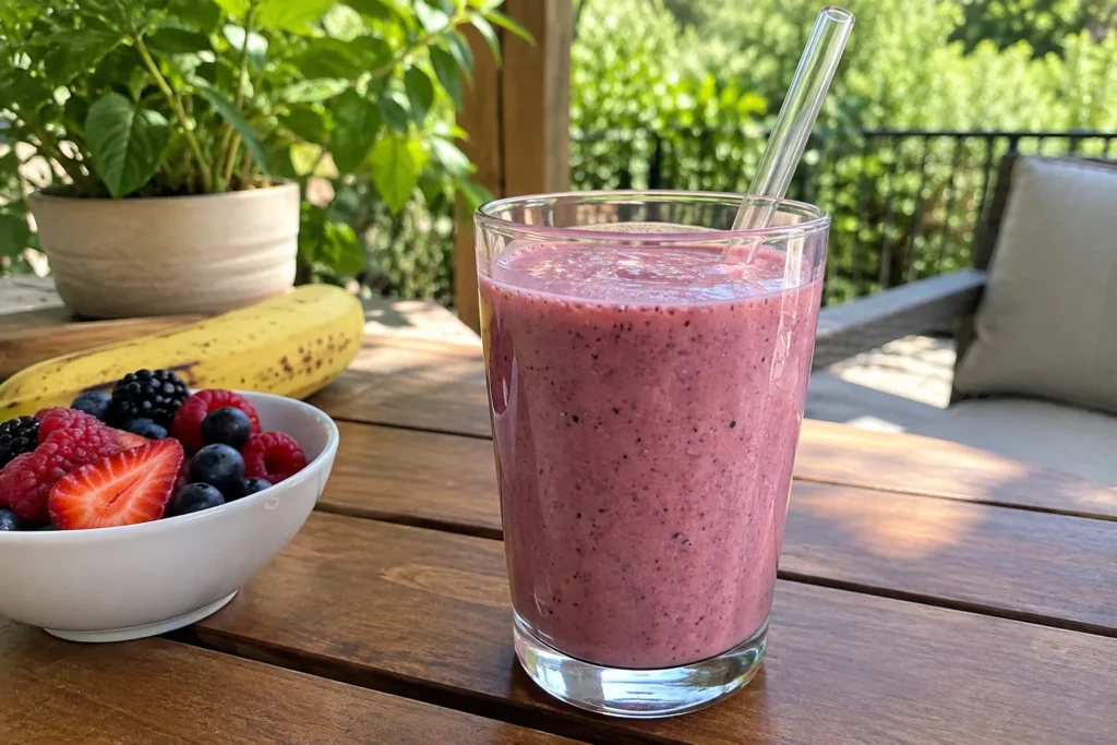 Down to Earth Smoothie Recipe serving