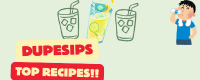 DupeSips logo