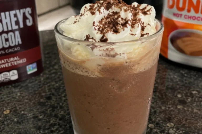 Dunkin’ Frozen Hot Chocolate Recipe
