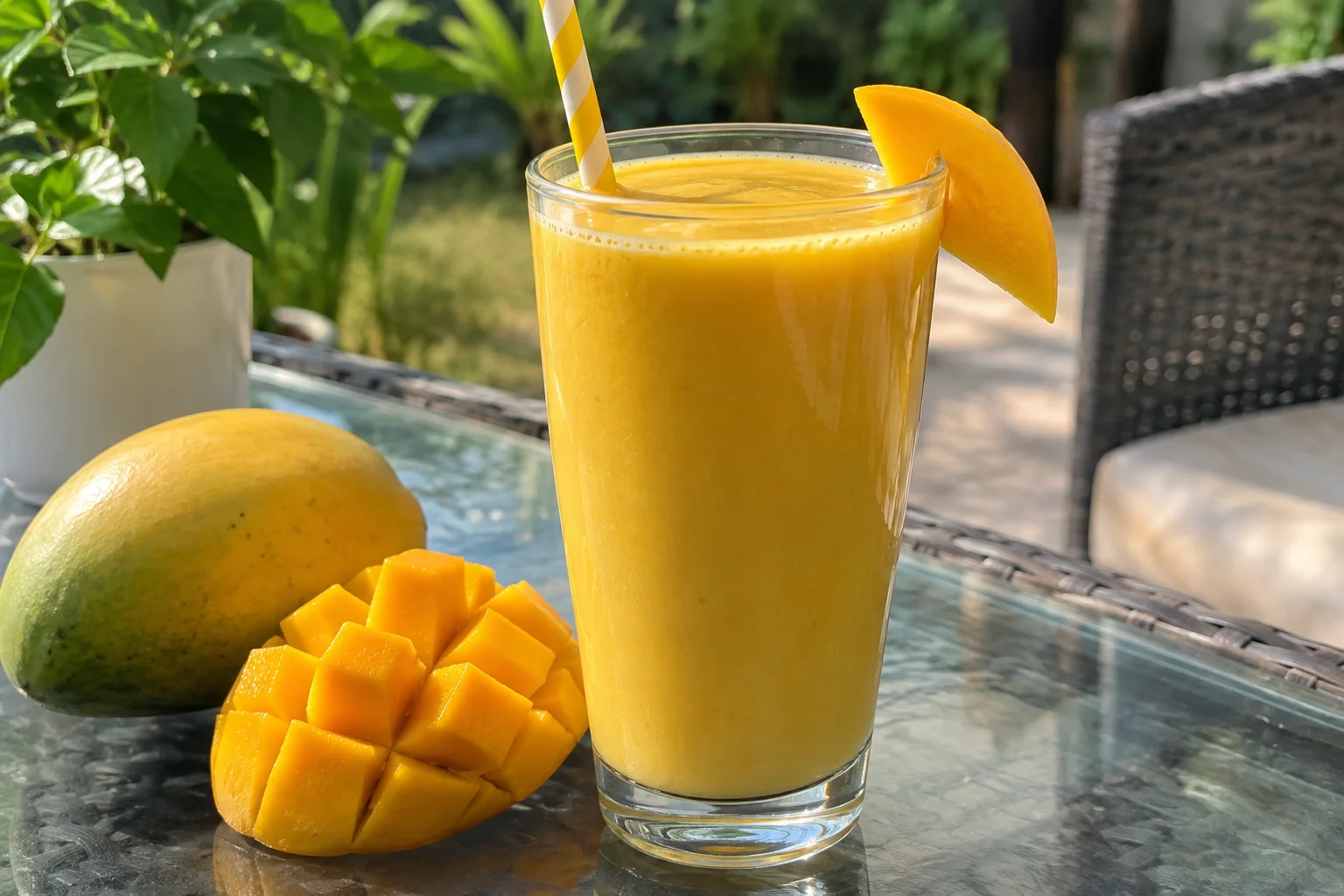 Tropical Smoothie Mango Monsoon Recipe